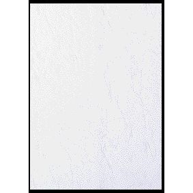 GBC - Cover page A4 leather look white 100 pieces