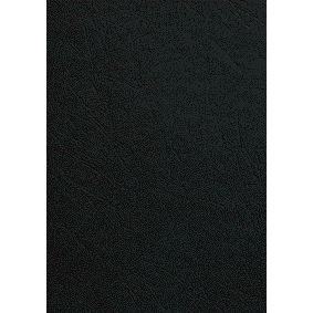 GBC - Portada A4 aspecto cuero negro 100 piezas