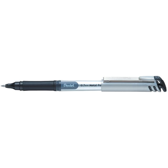 Pentel - Rollerpen BL17 zwart 0.4mm | 12 stuks