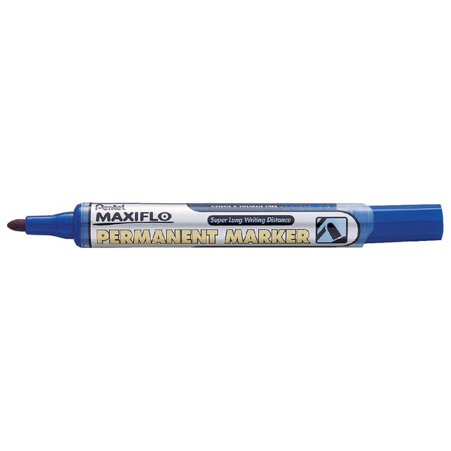 Pentel - Felt -Tip Pen Pentel NLF50 Maxiflo autour de 1 mm bleu | Boîte extérieure une pièce 12