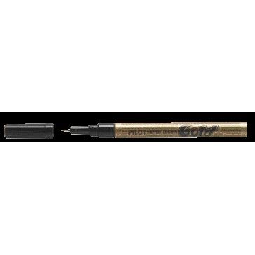 Pilot -  Fineliner  super sc-w ef goud | 12 stuks