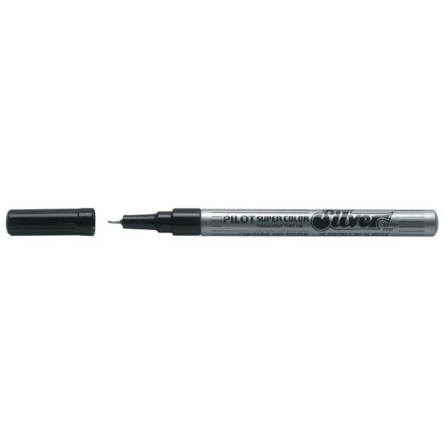 Pilot - Fineliner PILOT Super zilver extra fijn 0.5mm | 12 stuks