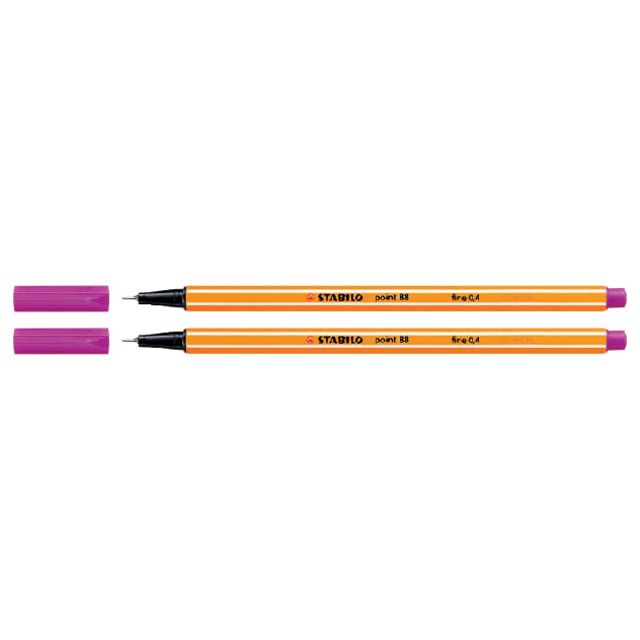 STABILO - Fineliner point 88/55 paars | 10 stuks