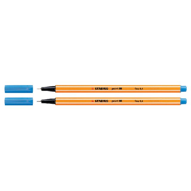 STABILO - Fineliner point 88/22 Pruisisch blauw | 10 stuks