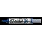 Pentel - Pennarello per lavagna bianca MWL5M Maxiflo rotondo 3mm blu