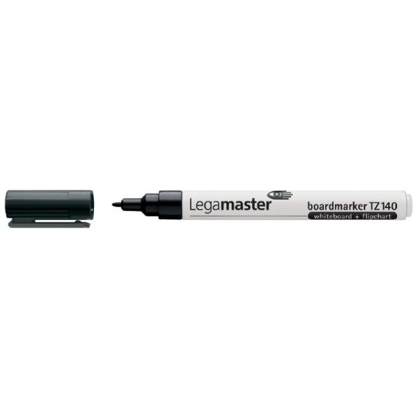 Whiteboardmarker Legamaster TZ 140 rond 1mm zwart