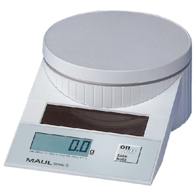 MAUL - Briefweger Tronic solar tot 2000 gram wit