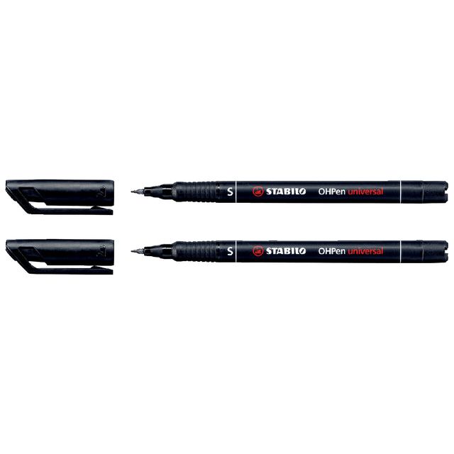 Stabilo - Felt -tip Pen OHP 841/46 Round SF Black | 1 pièce