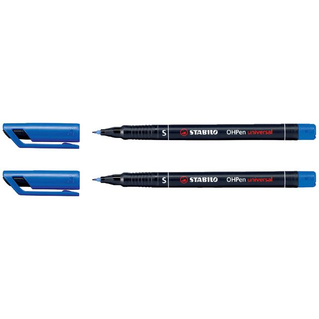 Stabilo - Filz -Tip Pen OHP 841/41 Runde SF Blue | 1 Stück