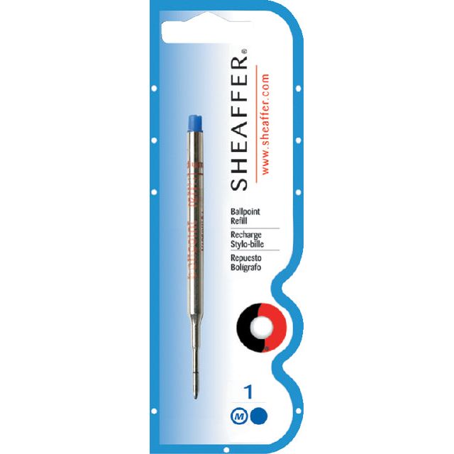 Sheaffer - Balpenvulling blauw medium