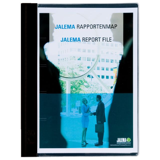 Jalema - Rapportenmap A4 met snelhechter zwart | 50 stuks