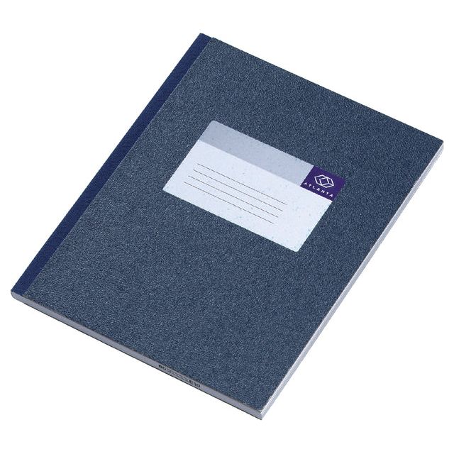 Atlanta - Notebook Atlanta 210x165mm 160blz Line Blue | Boîte extérieure un 5 pièces