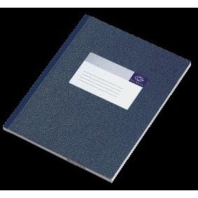 Atlanta by Jalema - Cuaderno Djois encolado 210x165mm 160 páginas rayado azul