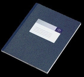 Atlanta - Notizbuch Djois geklebt 210x165 128 Seiten blau