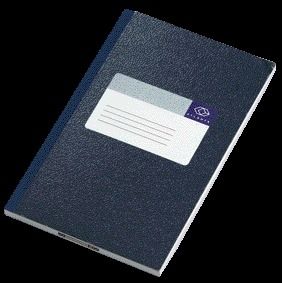 Atlanta -  Notitieboek djois atl gelijmd 165x105mm 128blz bl