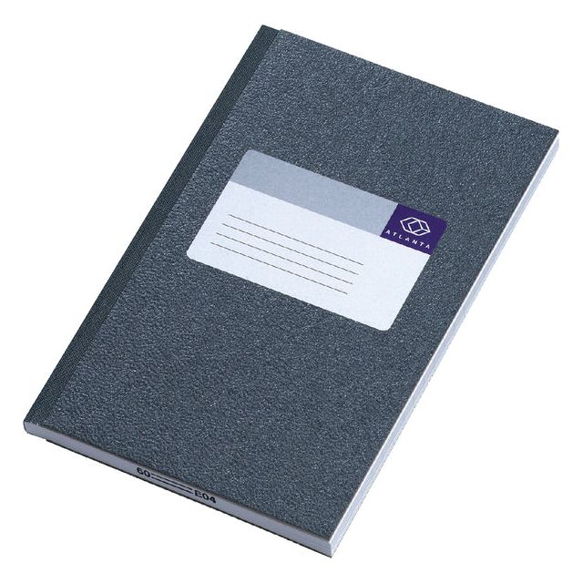 Atlanta - Notebook Atlanta 165x105mm 128blz Gray | 5 pièces