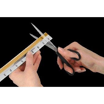 Durevole: strisce autoadesive trasparenti 50x200 mm