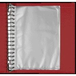 Quantore - Showtasche A5 17-Loch PP 0,06mm Körnung 10 Stück