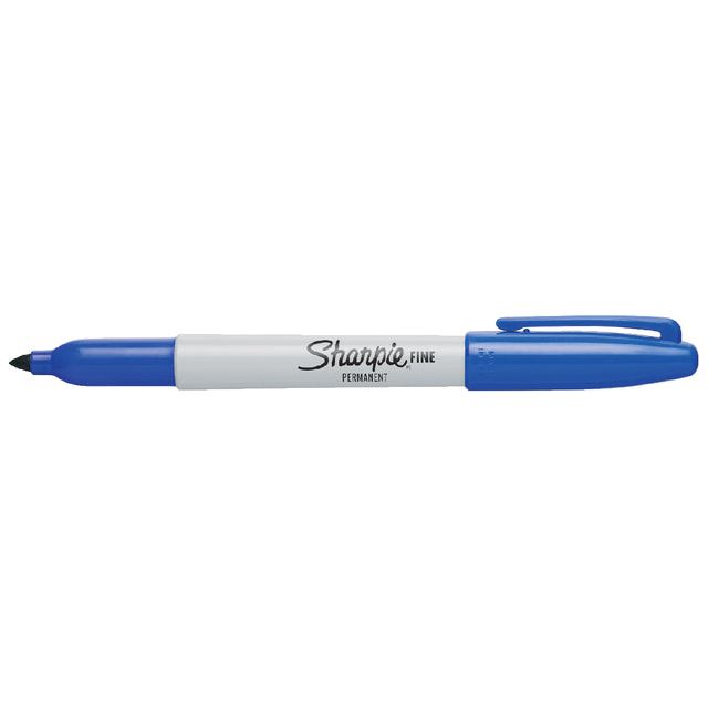 Sharpie - Felt -tip stylo IE f Blue | Boîte extérieure une pièce 12