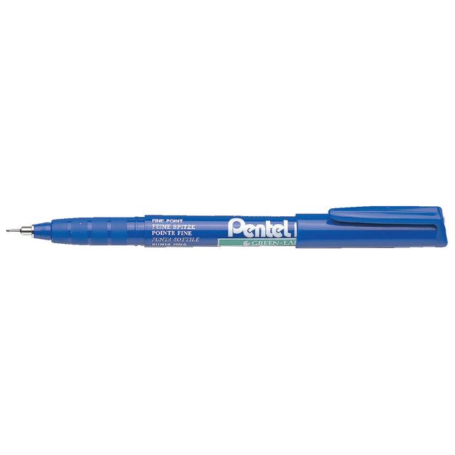 Pentel - Fineliner NMF50 blauw 0.4mm | 12 stuks