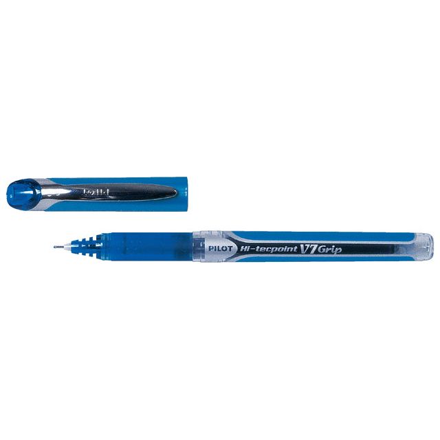 Pilot - Rollerpen PILOT Hi-Tecpoint grip V7 0.4mm blauw