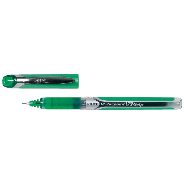 Pilot - Rollerpen PILOT Hi-Tecpoint grip V7 0.4mm groen