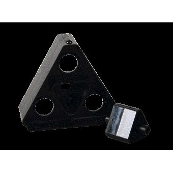 KW-trio -  Plakbandhouderkern voor 33m en 66m zwart