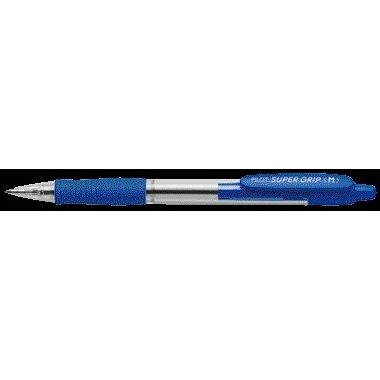 Pilot - Stylo à bille Super Grip moyen bleu