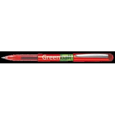 Pilot -  Rollerpen  greenball begreen m rood | 10 stuks