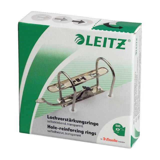 Leitz - Anneaux de renforcement Leitz 1706 Plastique | Prendre 500 pièces