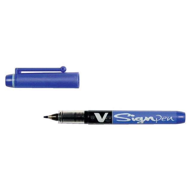 Pilot - Fineliner PILOT V-Sign blauw 0.6mm | 12 stuks