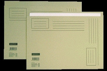 Quantore - Carpeta plegable A4 lado irregular 230gr gris