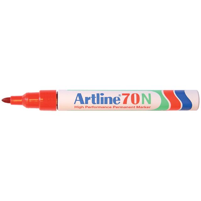 Artline - Felt -tip Penstine 70 Round 1,5 mm rouge | 1 pièce | 12 pièces