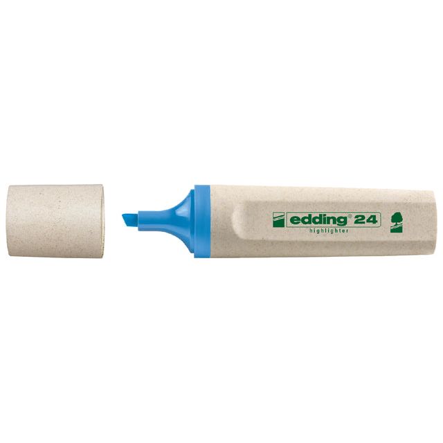 Edding Ecoline - Marking Marker Edding 24 Eco 2-5 mm bleu clair | 10 morceaux