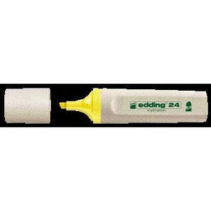 Edding EcoLine -  Markeerstift edding 24 eco 2-5mm geel