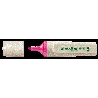 Edding EcoLine -  Markeerstift edding 24 EcoLine roze