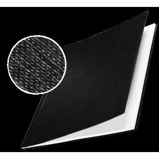 Leitz - Binding cover 7mm hard cover black 10 pieces