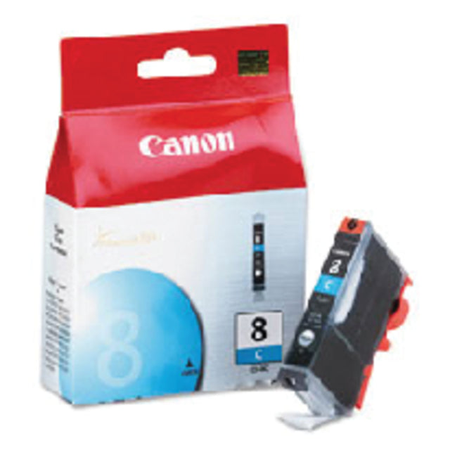 Canon - inktcartridge CLI-8C, 420 pagina's, OEM 0621B001, cyaan