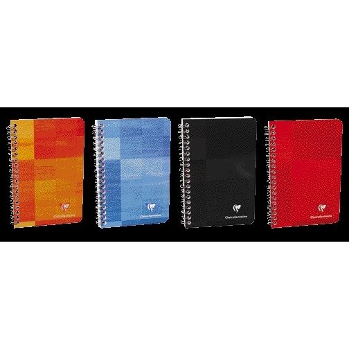 Clairefontaine - Notebook 110x170mm spiral line | 5 pieces