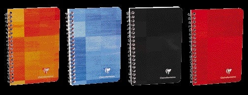 Clairefontaine - Notebook 75x120mm spiral line | 10 pieces
