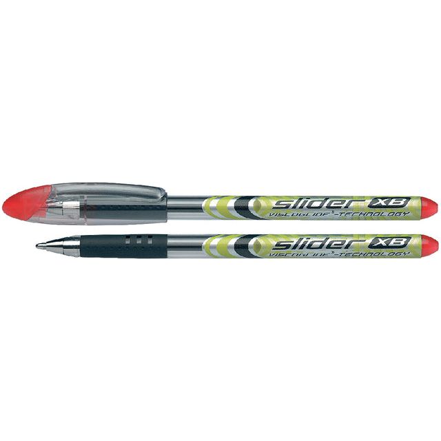 Schneider - Rollerpen Slider XB rood 0.6mm | 10 stuks