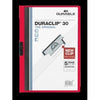 Durable - Clip folder Duraclip A4 3mm 30 sheets red