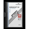 Durable - Dossier à clips Duraclip A4 6mm 60 feuilles noir