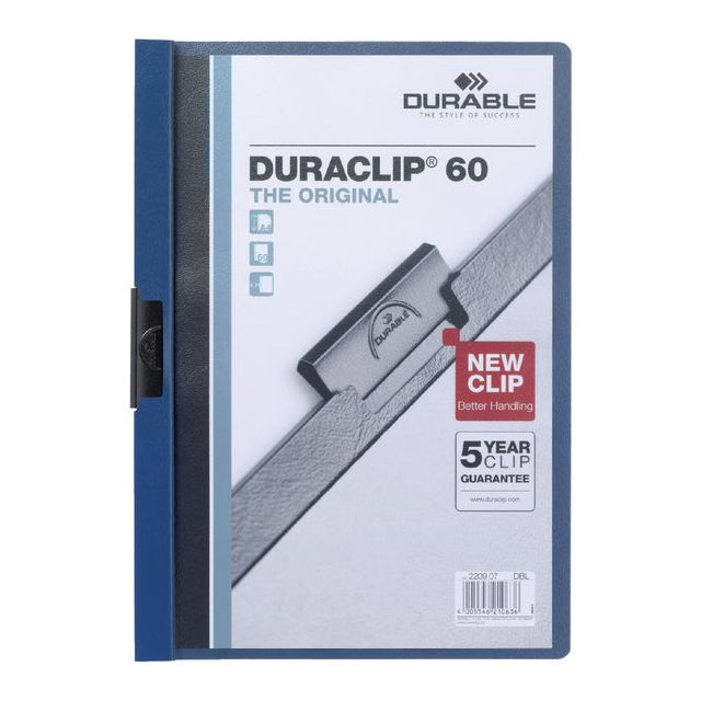 Durable - Klemmap Duraclip Original 60 donkerblauw