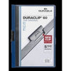 Durable - Dossier à clips Duraclip A4 6mm 60 feuilles bleu foncé