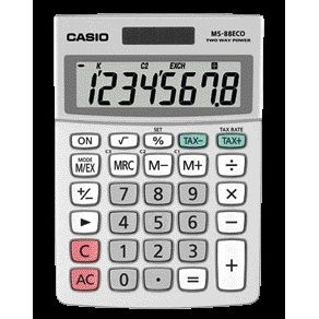 Casio - Calculator MS-88ECO