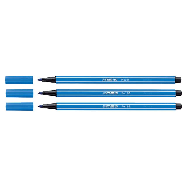 Stabilo - Felt -tip Pen 68/41 M Ultramarine Blue | 1 pièce