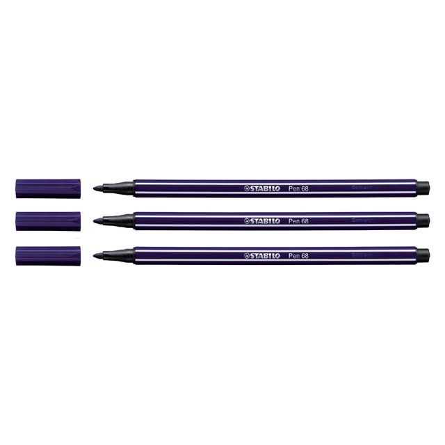 Stabilo - Viltstift Pen 68/22 Pruisisch blauw | 10 stuks