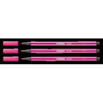 Stabilo - Felt-tip Pen 68/56 medium pink red | 10 pieces
