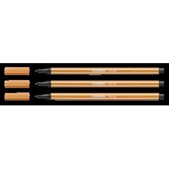 Stabilo -  Viltstift Pen 68/89 medium donker oker | 10 stuks